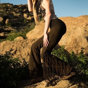 Fringe flow bell bottoms